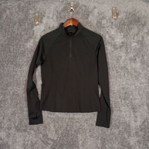 Outdoor Voices Cooltech 1/4 Zip Long Sleeve Lightweight Sweater Top Womens M